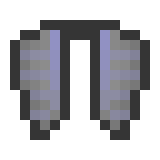 Elytra image as sample input for creating the chiseled bookshelf pixel art.